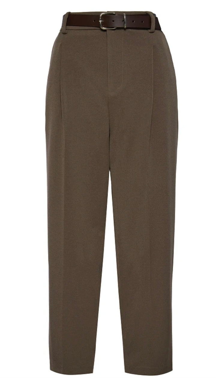 BSB Barrel trousers with belt