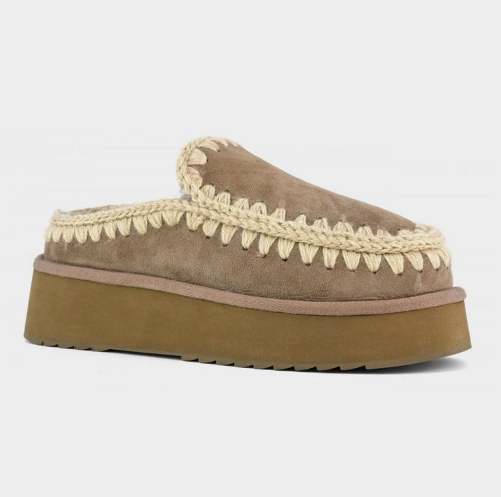 MOU Clog eskimo platform colour Elephant Grey