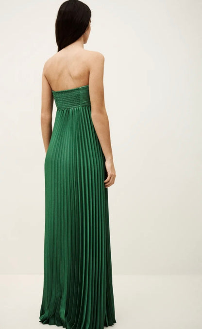 BA&SH Willow Dress Green