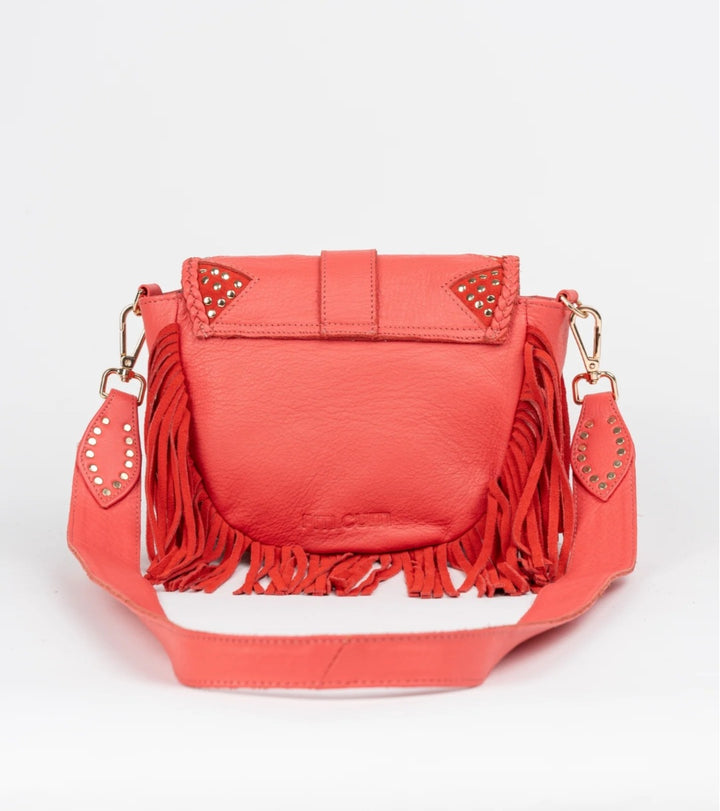 PITI CUITI LISSA RED SHOULDER BAG