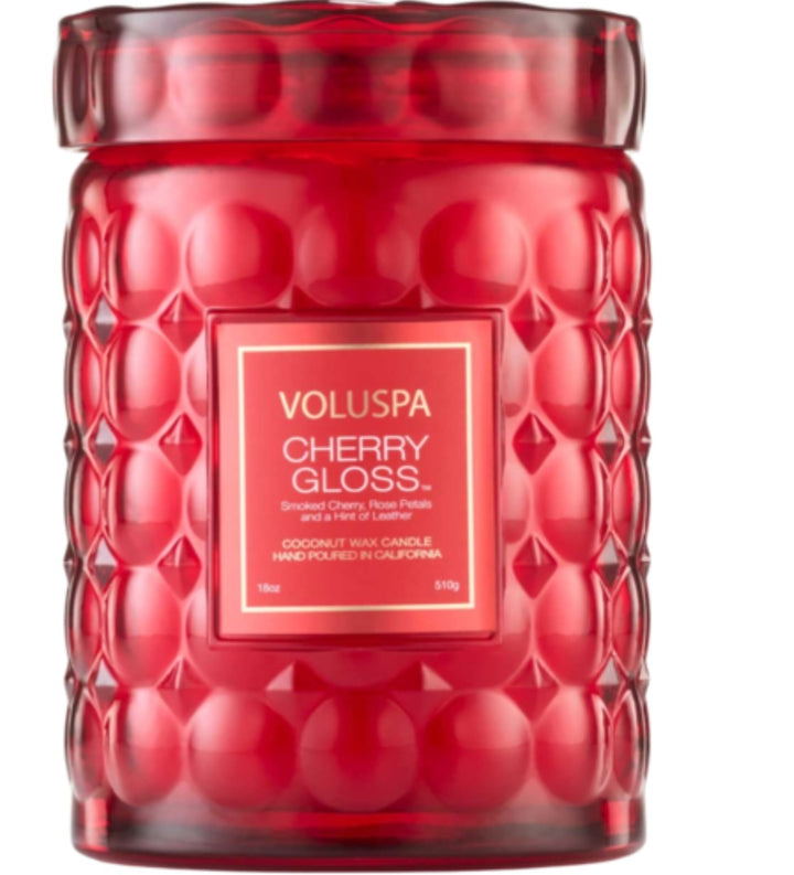 VOLUSPA Cherry Gloss Large Jar Candle