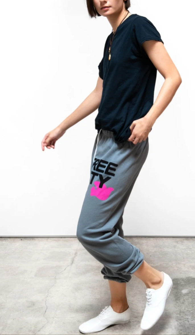 FREECITY sweatpant - grayart