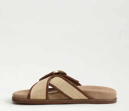 SAM EDELMAN Darla Multi Buckle Slide Sandal