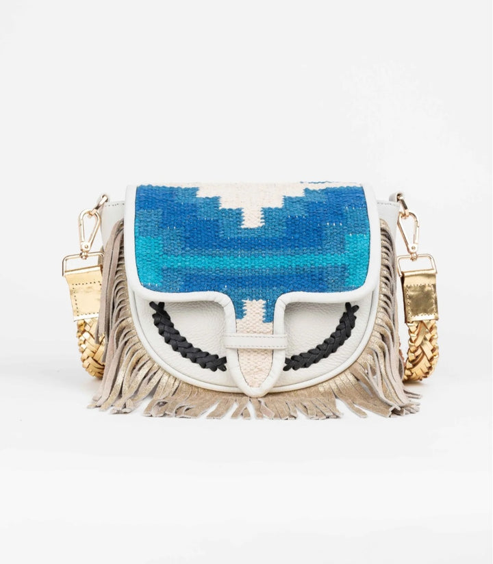 PITI CUITI MEDELLIN BLUE SHOULDER BAG