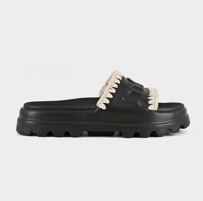 MOU Eva One Piece Slide Black