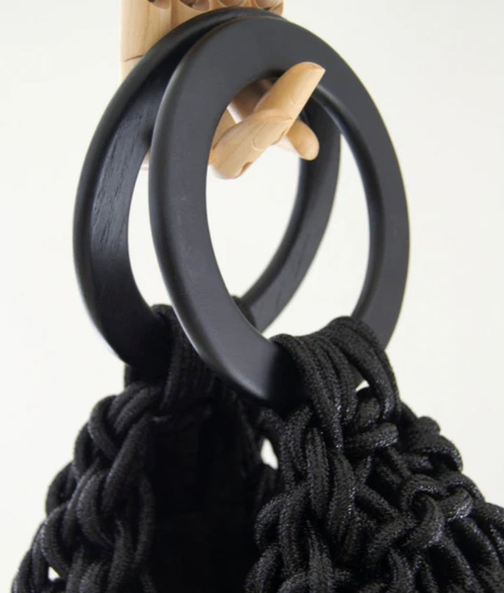 ALIENINA Small Waxed Rope Bag