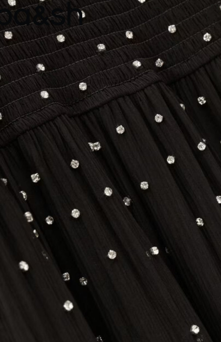 Ba&Sh Laura beaded maxi dress