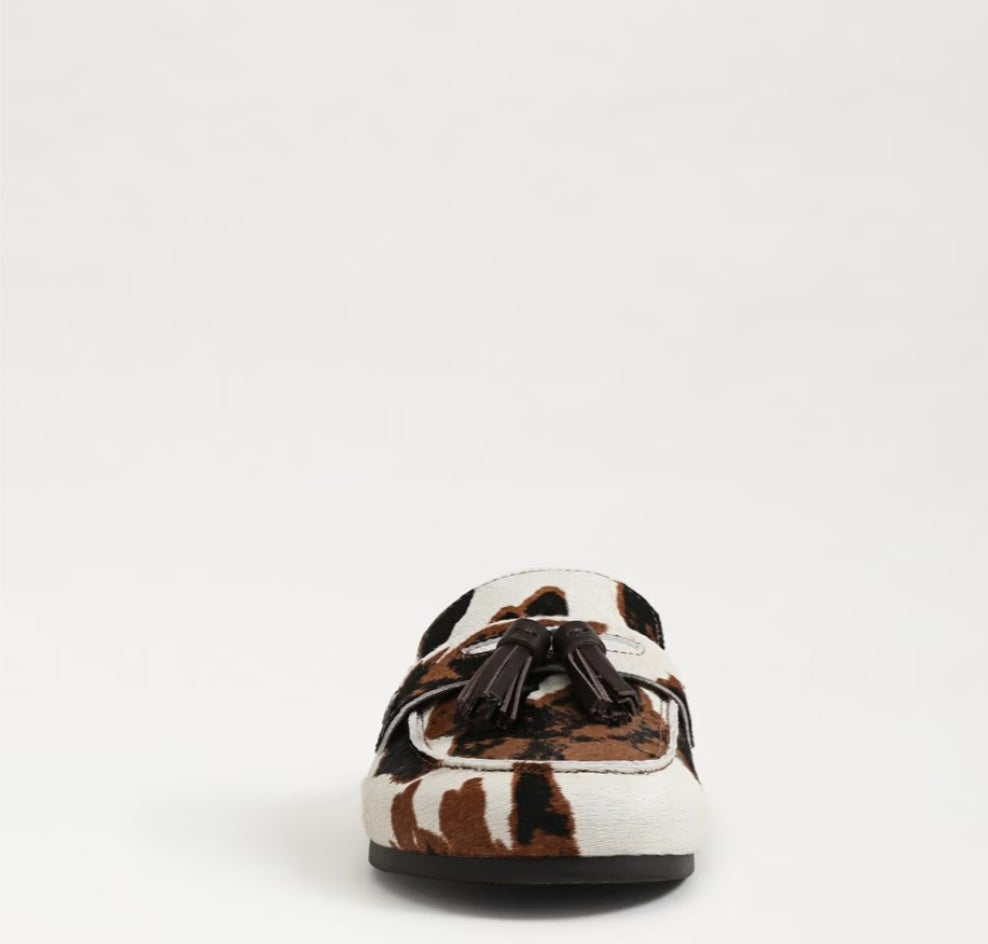 SAM EDELMAN Astrid Mule Cow Print Calf Hair