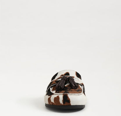 SAM EDELMAN Astrid Mule Cow Print Calf Hair