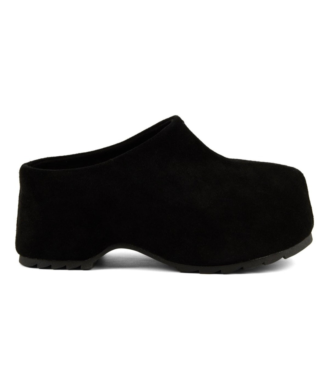 COLORS OF CALIFORNIA SIERRA
Suede leather clog Black