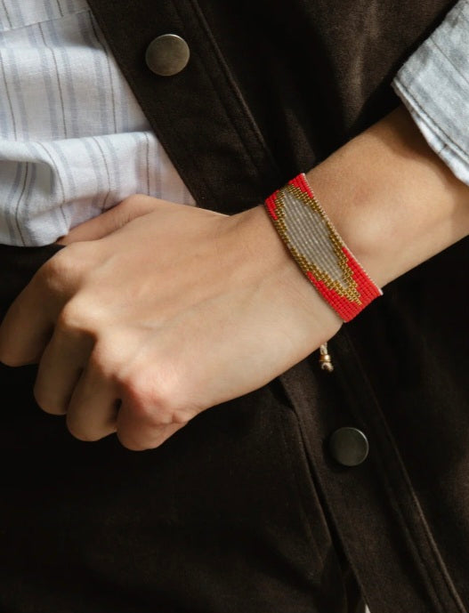Tangled Braclet Crimson