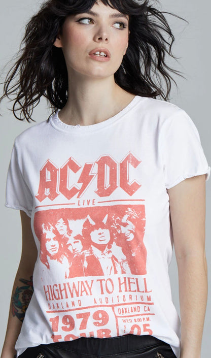 RECYCLED KARMA AC/DC Highway '79 Tour Vintage Concert Tee