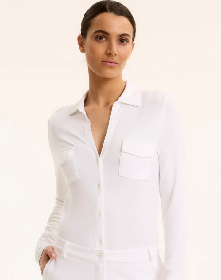 MAJESTIC FILATURES Anna Shirt White