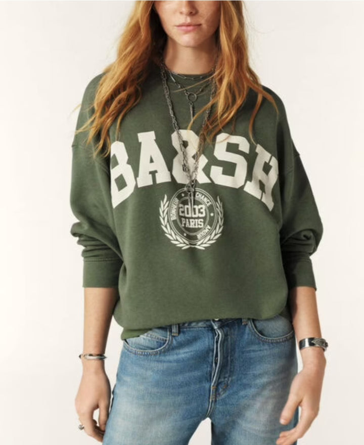 BA&SH BENJAMIN sweatshirt Khaki