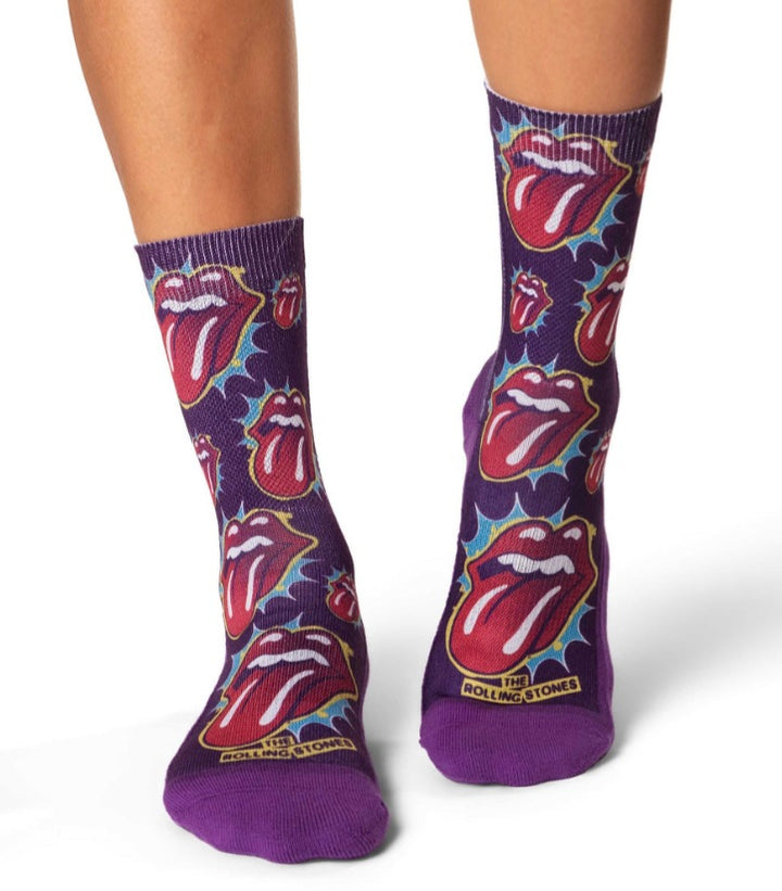 GLS Rolling Stones Socks Purple