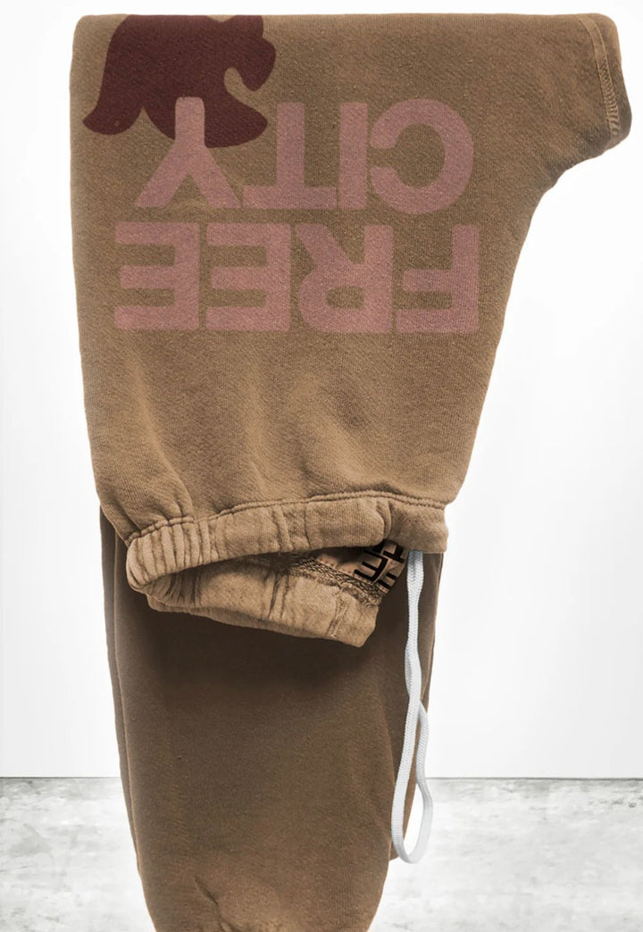 FREECITY sweatpant - Bronzer