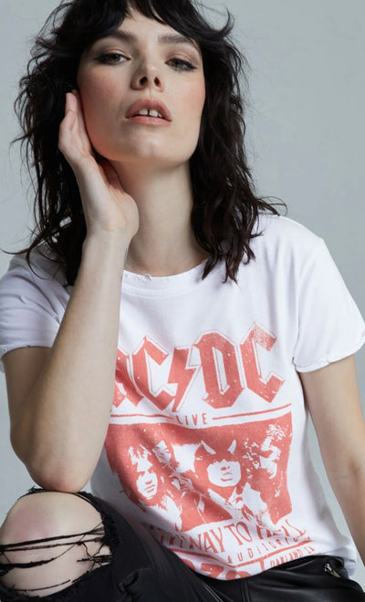 RECYCLED KARMA AC/DC Highway '79 Tour Vintage Concert Tee