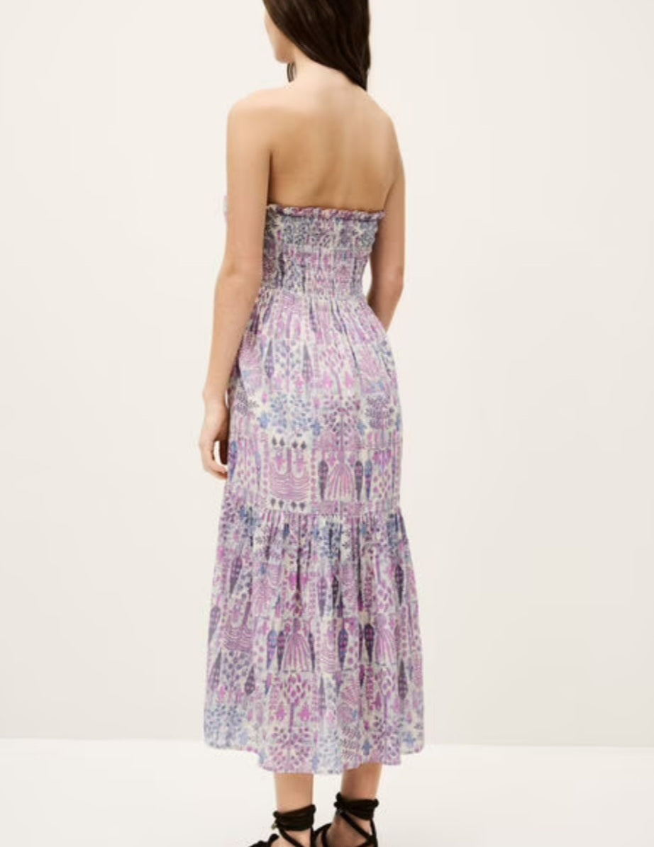 BA&SH PIALA DRESS Pink