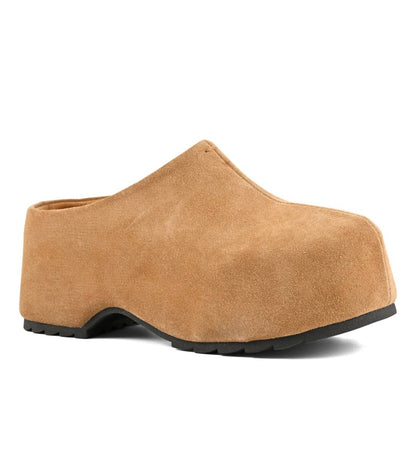 COLORS OF CALIFORNIA SIERRA
Suede leather clog Tan