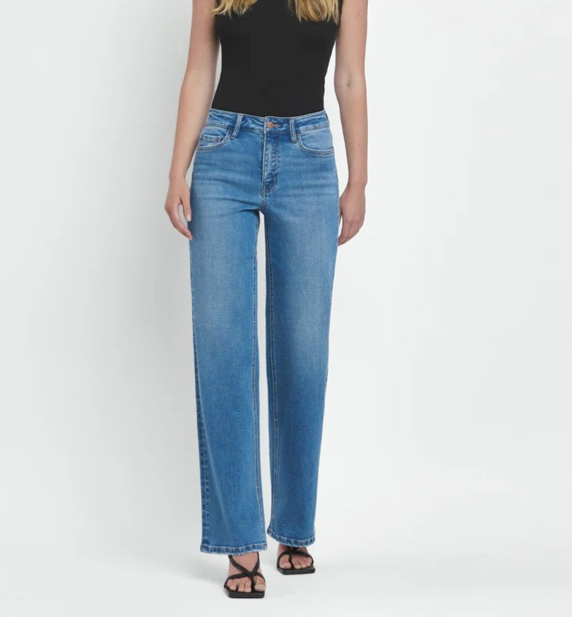 Refinery High Rise Wide Leg Jeans