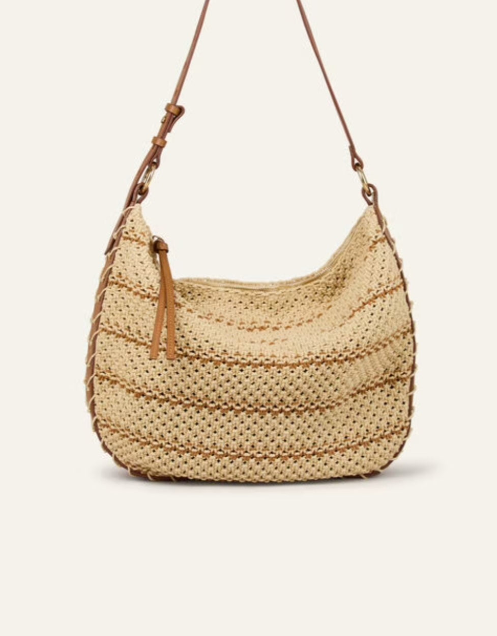 BA&SH ARYA Macrame bag