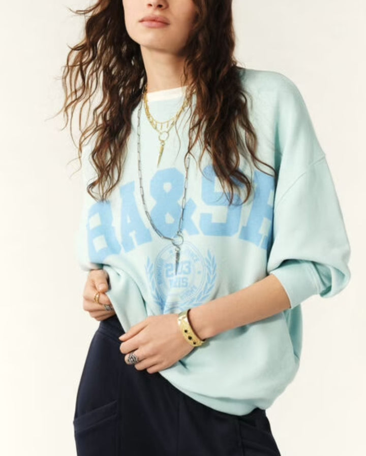 BA&SH BENJAMIN sweatshirt Light Blue