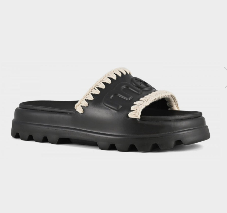 MOU Eva One Piece Slide Black