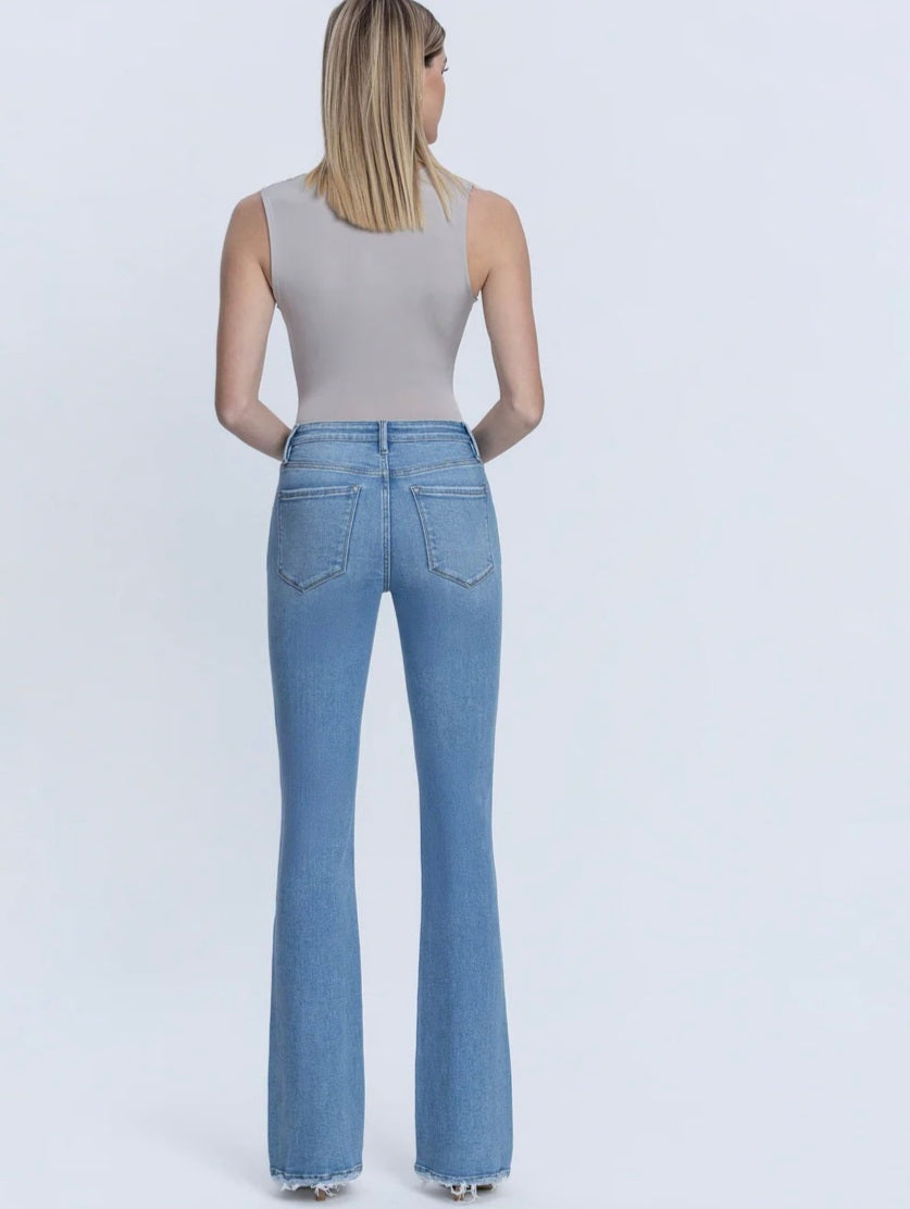 VERVET Jovial - High Rise Full Length Bootcut Jeans