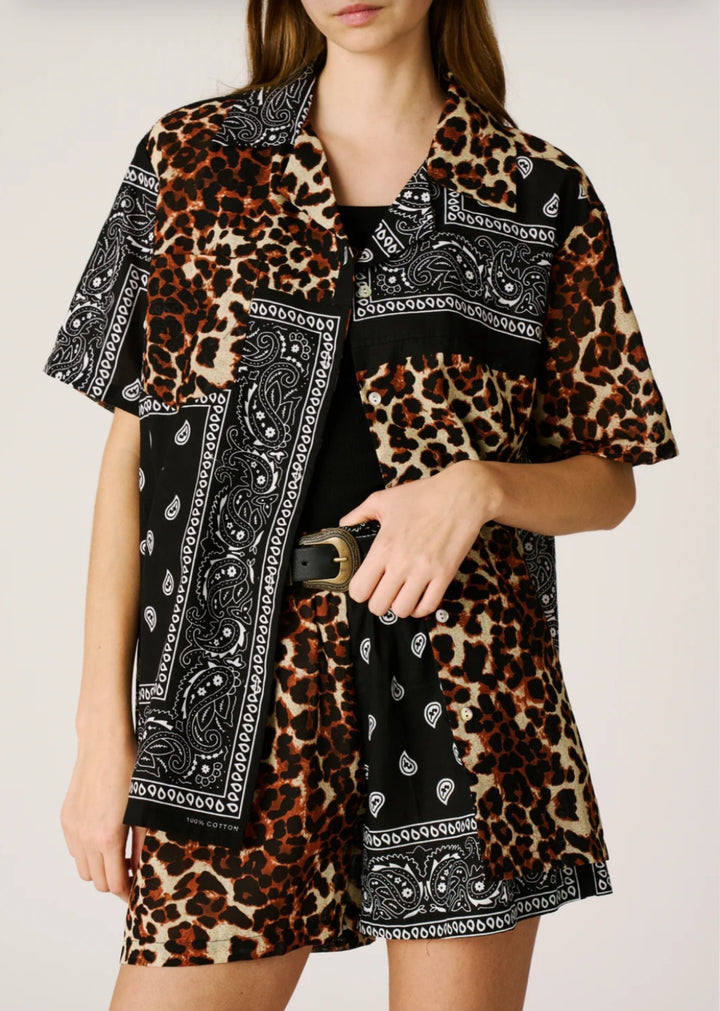 ARIZONA LOVE Bandana Leopard OS Shirt