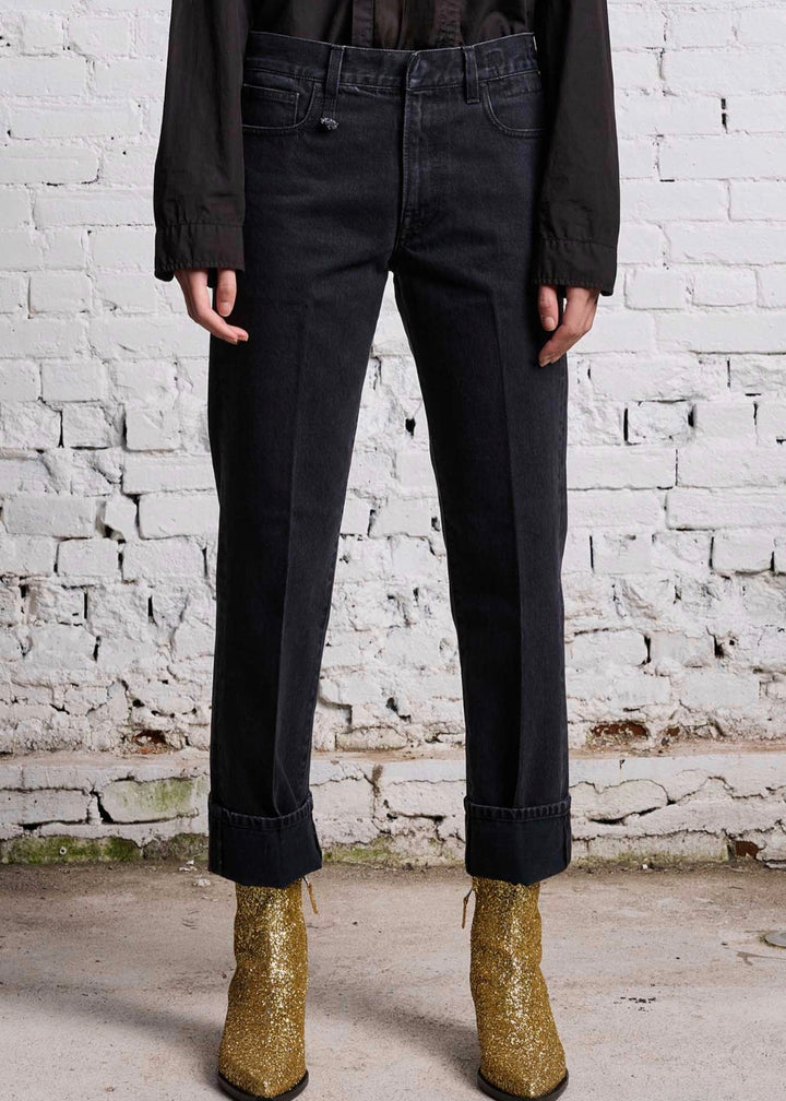 R13 ROMEO JEAN ONYX BLACK