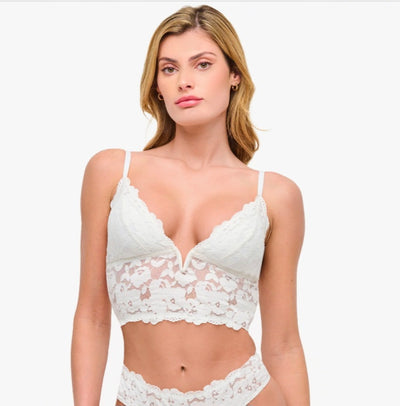 COSABELLA Romanza Longline bralette White