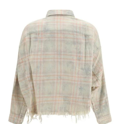 R13 Cropped Work Shirt