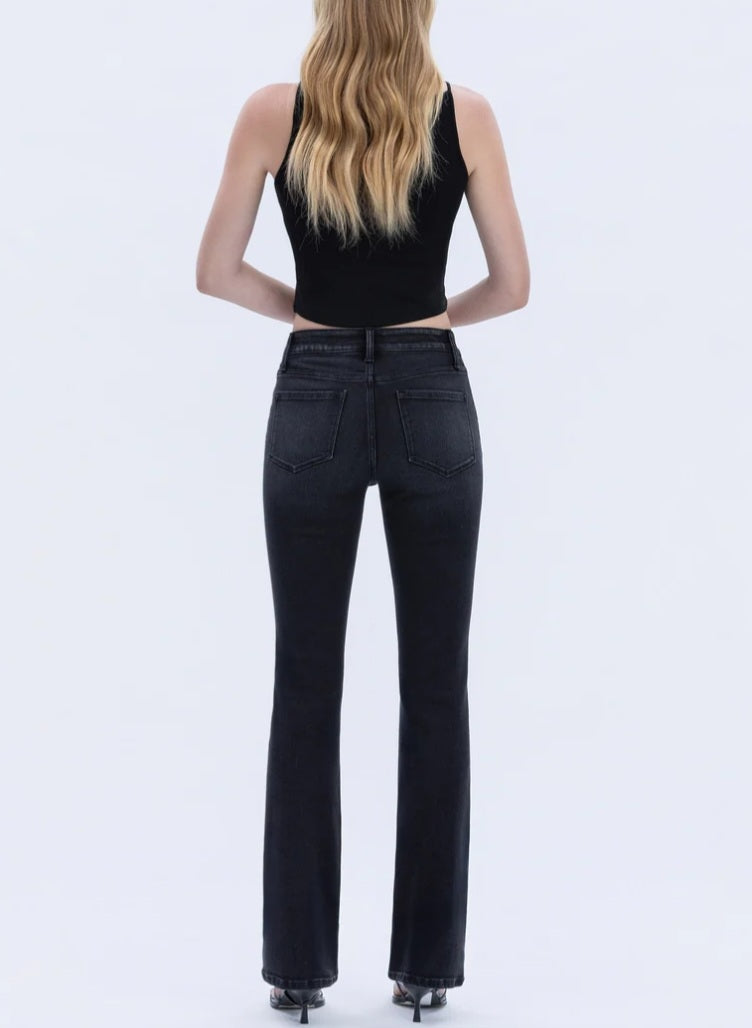 FLYING MONKEY Significant - High Rise Full Length Slim Bootcut Jeans