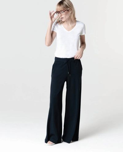 MAJESTIC FILATURES Noir Pants