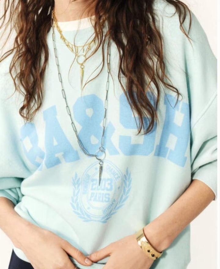 BA&SH BENJAMIN sweatshirt Light Blue