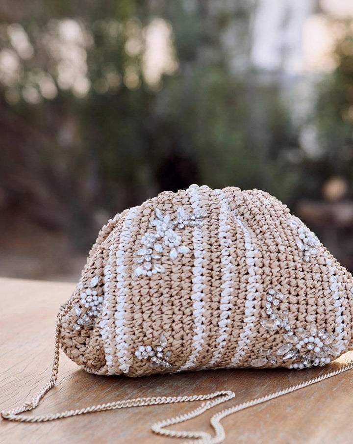 MABE Alora Clutch Bag Natural