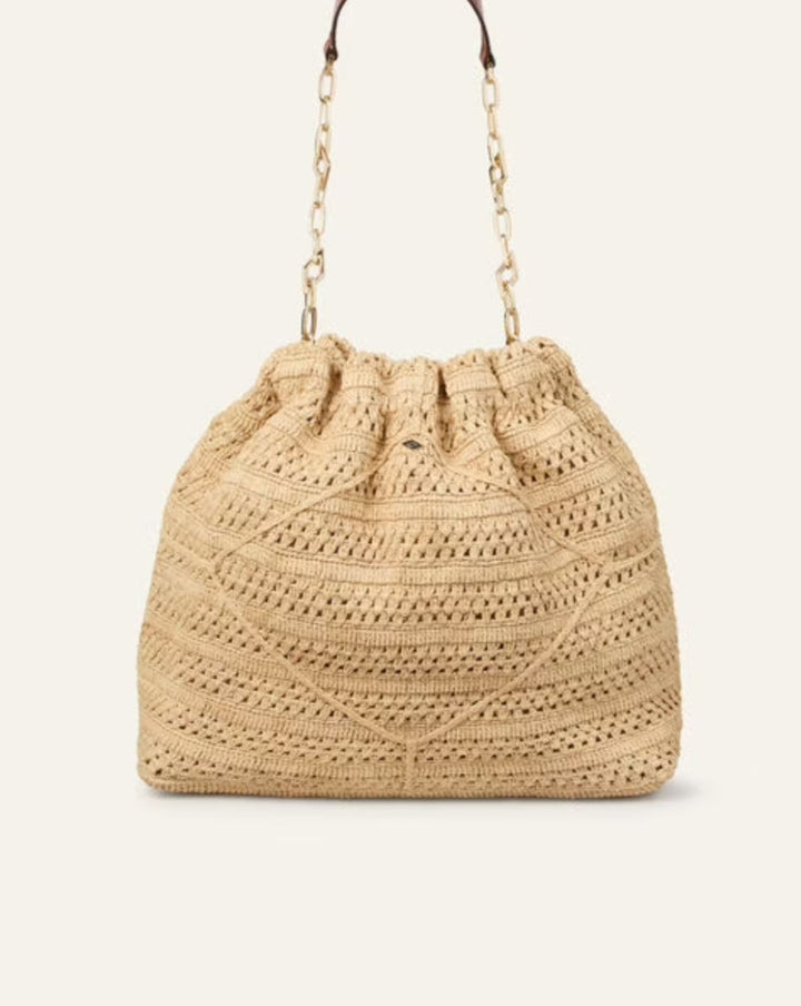BA&SH JUNE TOTE BAG Raffia