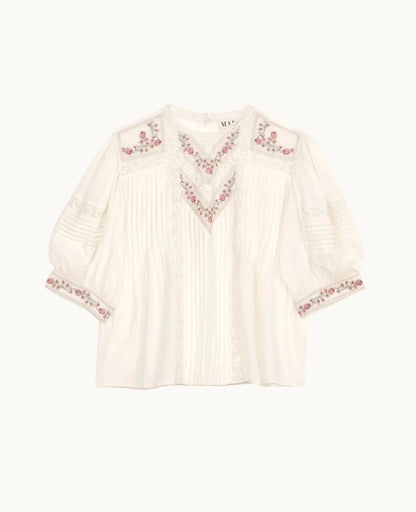 MABE Fleur Short Sleeve Top