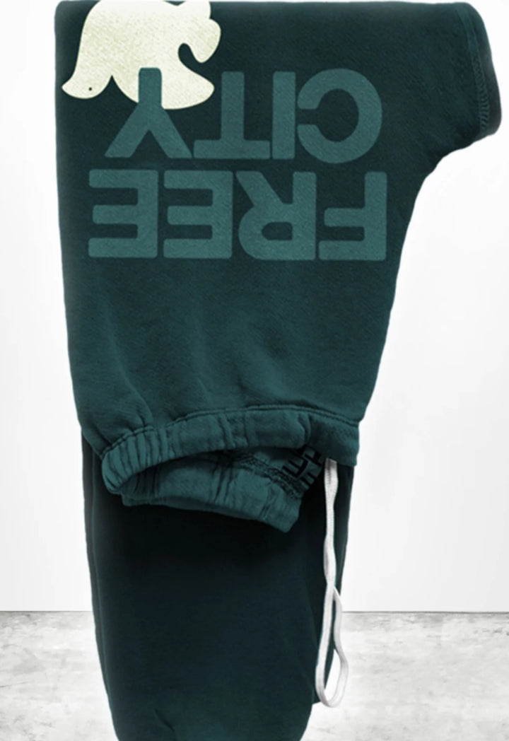 FREECITY sweatpant - greenshrooms