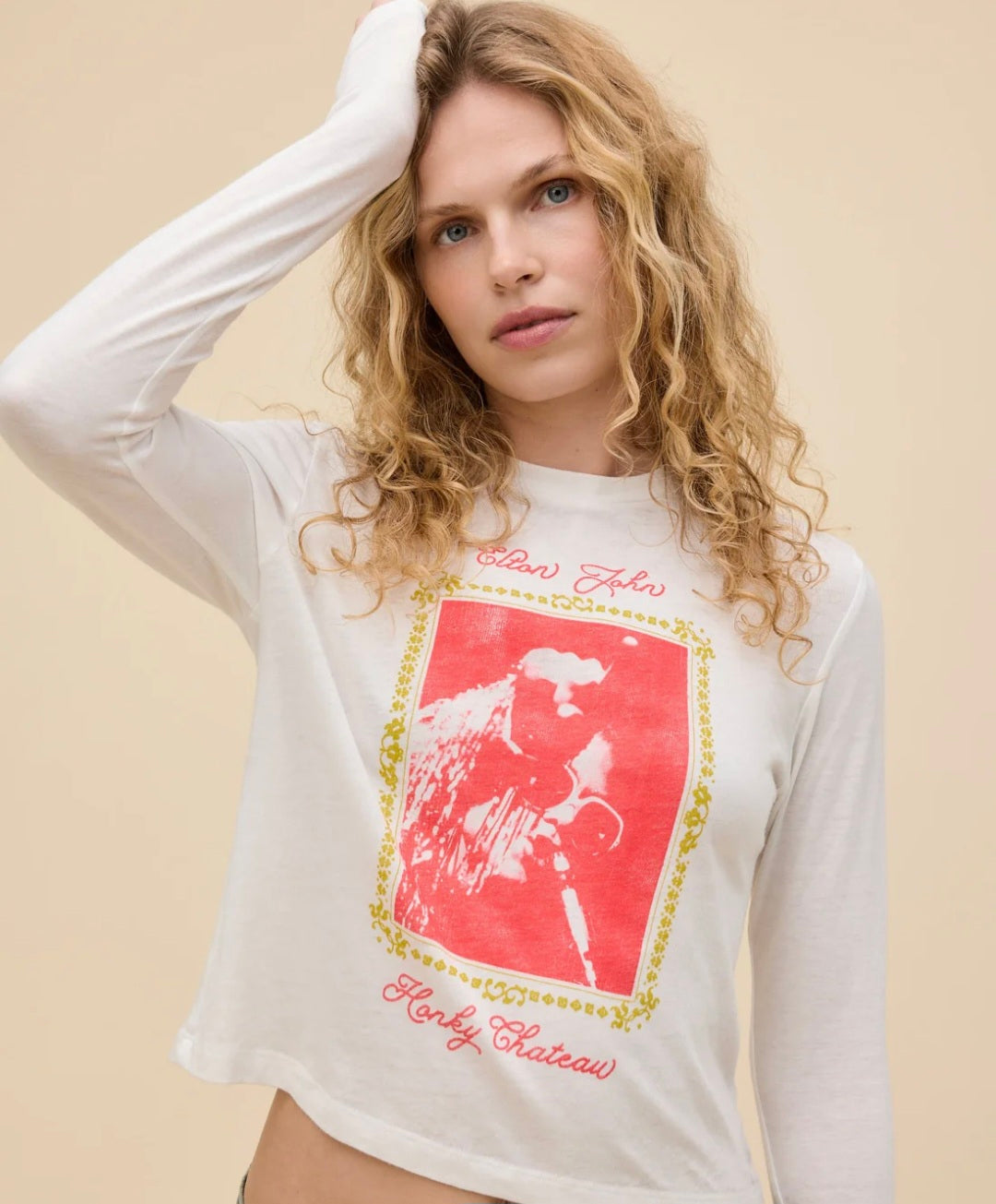 DAYDREAMER ELTON JOHN HONKY CHATEAU BURNOUT VINTAGE LONG SLEEVE