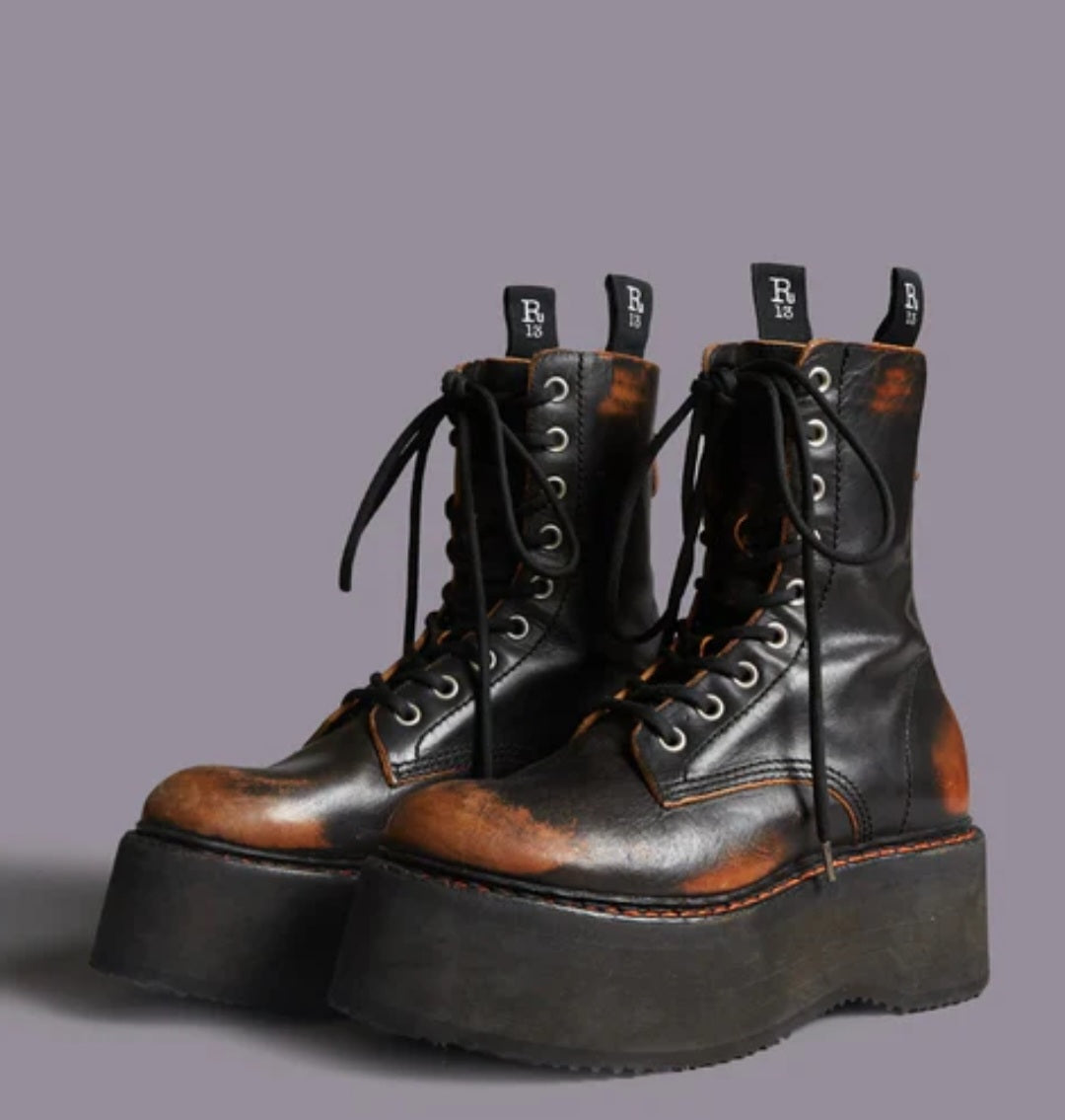 R13 DOUBLE STACK BOOT Remove