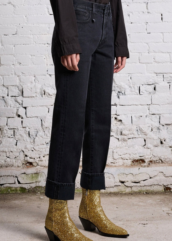 R13 ROMEO JEAN ONYX BLACK