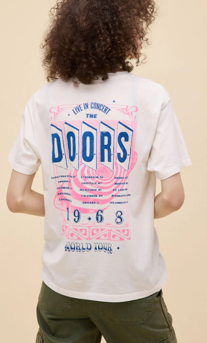 DAYDREAMER The Doors 1968 World Tour Boyfriend Tee