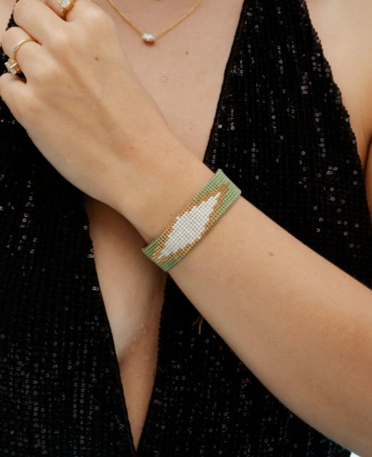 Tangled Braclet Pistachio