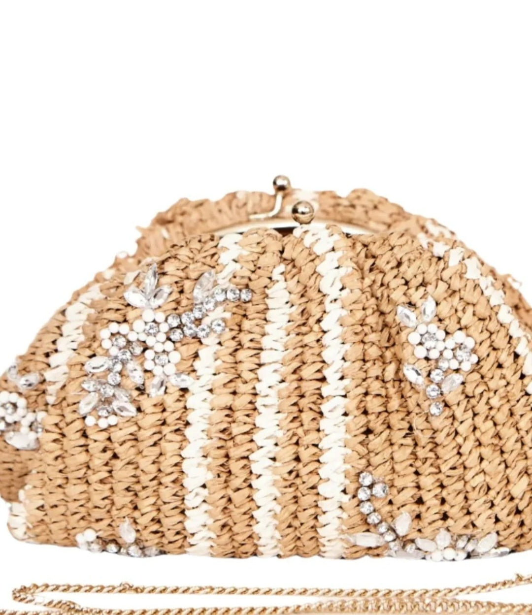 MABE Alora Clutch Bag Natural