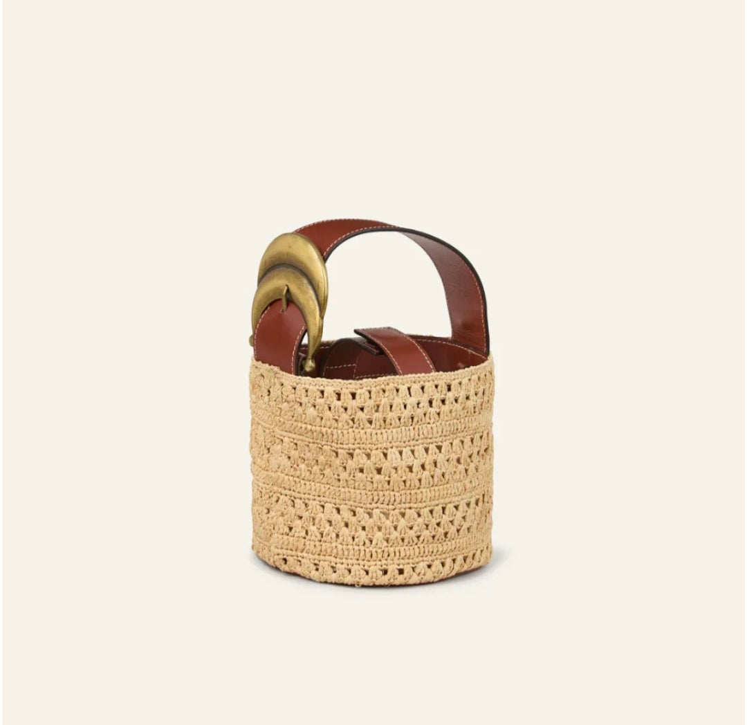 BA&SH Youyou Rafia Bag