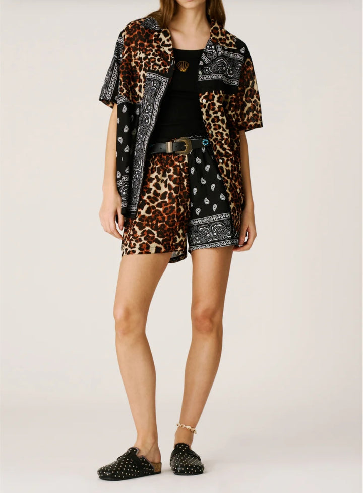 ARIZONA LOVE Bandana Leopard OS Shirt