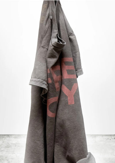 FREECITY SUPERVINTAGE shortsleeve tee - mud powder