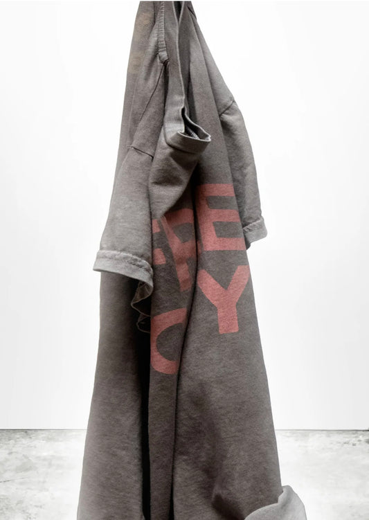 FREECITY SUPERVINTAGE shortsleeve tee - mud powder