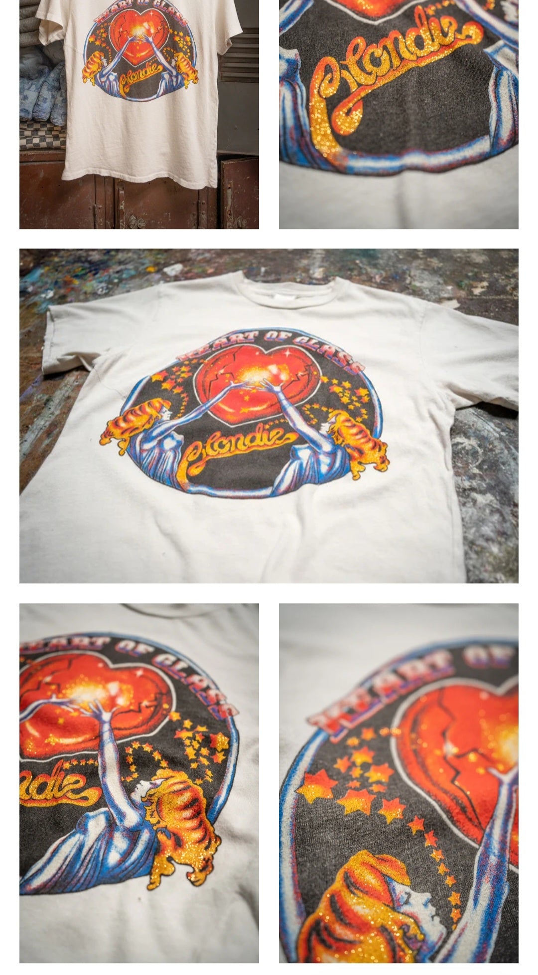 MADEWORN BLONDIE 90'S FIT TEE